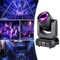 Vente directe d'usine 150W tête mobile rayonnant blanc 6 + 12 facettes prisme professionnel LED faisceau Disco fête lumières de scène