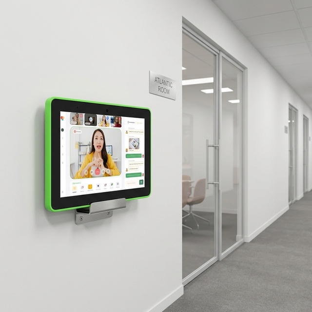 Customizable 8'' inch Android 11 Touch screen Table for Meeting Room Booking