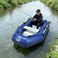 Bateau de sauvetage d'urgence pliable en PVC, monoplace, léger, durable, rigide, épaissi, stable, pour la dérive, type yacht sportif électrique