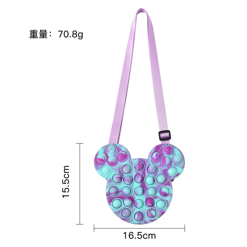 Новые Игрушки pop 2021, оптовая продажа, Китайская силиконовая Сумочка, большая игрушка-кошелек