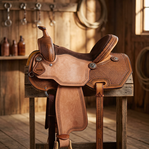Selle de cheval antique BS International, prix d'usine, en cuir de buffle véritable, selle anglaise de course, faite à la main, écologique, couvertures pour chevaux - Product Image 2