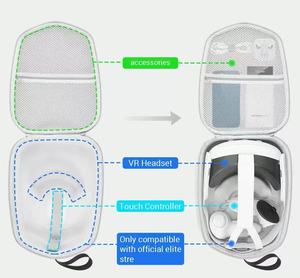 Étui de transport pour Meta Quest 3/<span class=keywords><strong>Apple</strong></span> Vision <span class=keywords><strong>Pro</strong></span> Oculus Quest 2 Casque de réalité virtuelle tout-en-un avancé - Product Image 2