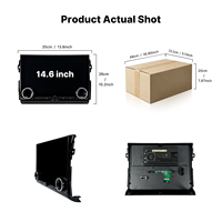 Autoradio Android Youducar 14,6 pouces OLED pour FJ Cruiser 2007-2024, navigation GPS, CarPlay sans fil, Android Auto, aide au recul
