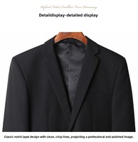 Nouvelle veste de costume authentique pour homme, style coréen, en polyester, à simple boutonnage, pour étudiants, tenue de travail, ou tenue de garçons d'honneur