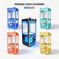 Kit de machine d'arcade à griffes mini, à monnayeur, avec grue, pour la distribution de cadeaux et de prix, pour jouets