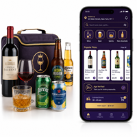 Aplicación de Entrega de Bebidas Alcohólicas Personalizada para IOS y Android con Verificación de Edad, Catálogo de Productos LionCreate