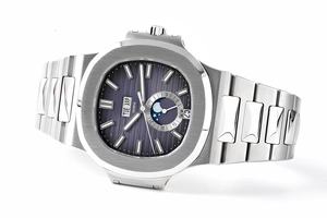 Reloj Mecánico de Buceo de Lujo, 40.5mm, Super Calidad, Resistente al Agua, Movimiento PPF Factory Cal.324, 5726, Fase Lunar, Azul, PP - Product Image 2