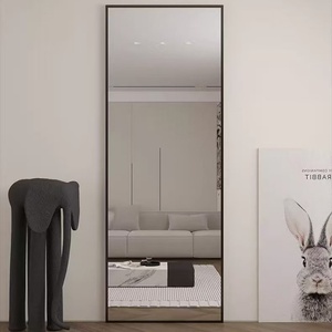 <span class=keywords><strong>Porta</strong></span> <span class=keywords><strong>Scorrevole</strong></span> Minimalista in Vetro Temperato a <span class=keywords><strong>Specchio</strong></span> per Divisorio Bagno Personalizzabile - Product Image 3