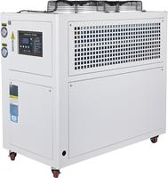 Enfriador de Agua Industrial Firmka de 1HP, 380V, 500W, Refrigerado por Aire, Compresor Performer, Refrigerante R134a, Contenedor de 1000L para Plástico