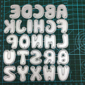 DIY Letter Metal Carbon Steel Die for Engraving Carved Christmas Digital Printing Paper Craft Embossing <strong>Etching</strong> Cutting <strong>ARMOUR</strong> - Product Image 1