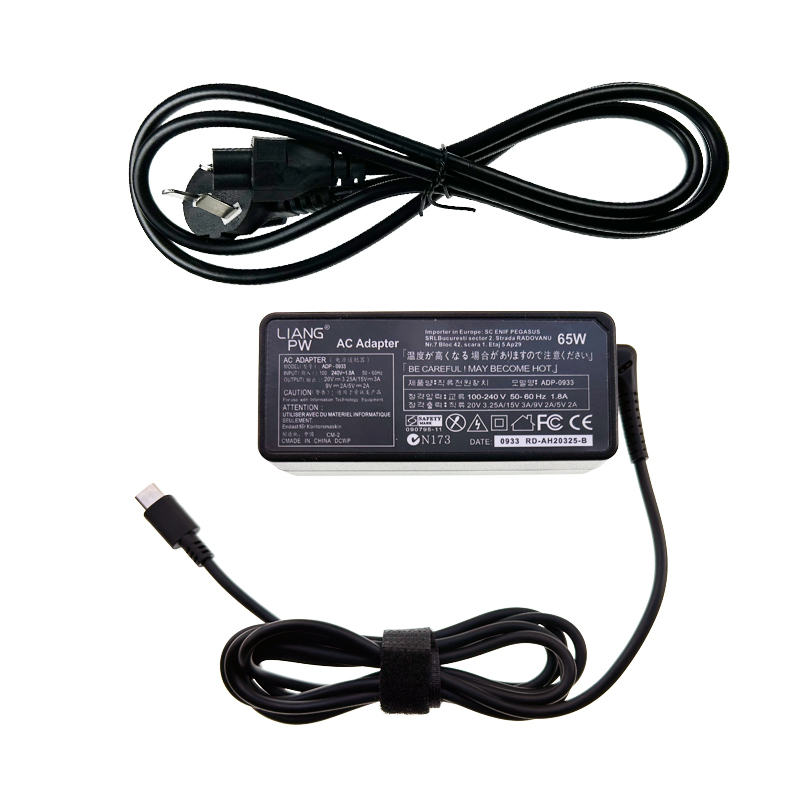 Cavo Di Alimentazione USB-C A Laptop Per ThinkPad Lenovo &ndash; Adattatore Di Ricarica