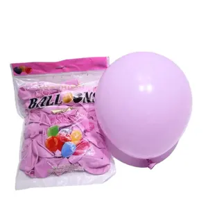 Versieren 10 Inch Ronde Latex Ballonnen 100 Stuks Hao Shi Dai Macaron Multicolor Partijen