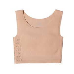 Reggiseno Compressivo Senza Cuciture per Transgender FTM, Canotta in Spandex, Biancheria Intima OEM, Binder Economico per Donne Tomboy - Product Image 2