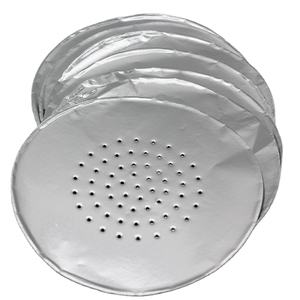 Feuille d'aluminium pré-coupée pour chicha LT Brand, 12 cm, avec trous, épaisseur 20 microns - Product Image 3