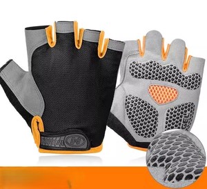 Guantes de Motociclismo de Medio Dedo Antideslizantes de Silicona para Hombre y Mujer - Product Image 2