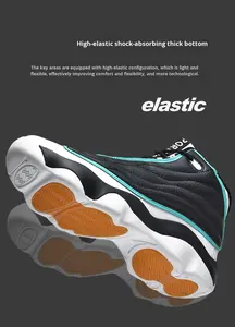 <span class=keywords><strong>Scarpe</strong></span> da <span class=keywords><strong>basket</strong></span> Casual in <span class=keywords><strong>pelle</strong></span> alta da uomo e da donna pratiche Sneakers sportive invernali con suola spessa per il massimo Comfort - Product Image 3