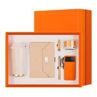 FXD81-6 Ensemble Cadeau d'Entreprise Personnalisé de Luxe Tasse Sous Vide Cahier Kits Exécutifs Ensemble Cadeau Promotionnel d'Affaires avec Boîte