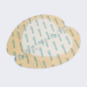 Sacrum Silicone Bọt Mặc Quần Áo Với Chất Kết Dính Biên Giới Nhẹ Nhàng Rất Thấm Nước Không Thấm Nước Xương Cùng Băng <span class=keywords><strong>Pad</strong></span> Cho Giường Đau - Product Image 3