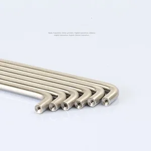 Poignées de porte en acier inoxydable Type U boutons de commode boutons et poignées d'armoires de cuisine pour matériel de meubles diamètre 8mm <span class=keywords><strong>HomeDeco</strong></span> - Product Image 5