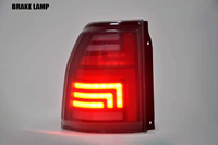 Feux arrière à LED modifiés pour Mitsubishi Pajero V93 V97 2009-2020 pièces automobiles avec clignotant séquentiel nouveau feu arrière ABS