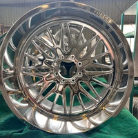 Jantes en alliage forgé FANXI 20 22 24 26 28 pouces, jantes concaves forgées sur mesure, polies, 20x10 22x10 22x12 24x12 24x14J