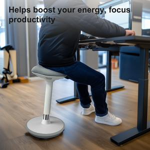 كرسي قائم مريح ، كرسي قابل للتعديل الارتفاع ، مع قاعدة متذبذبة وغير قابلة للإنزلاق - Product Image 6