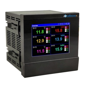 MPR800 de alta precisión 1-8 canales RS485 papel Flujo de presión con totalizador indemnización - Product Image 4