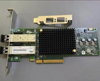 Kartu HBA Broadcom Emulex LPE31002 Gen6 Dual Port 16GFC PCIe 3.0 X8 SFP+ LC Fibre Channel Host Bus Adapter untuk Penyimpanan Server