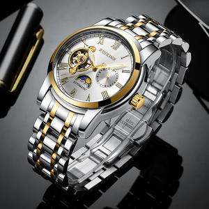 Montre mécanique pour homme RUIXINE R835 2024, mouvement automatique à pièces de monnaie de luxe, acier inoxydable, aiguille luminescente, avec logo personnalisé - Product Image 5