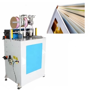 Eenvoudige Bediening Automatische Notebookblok Kop Banding Machine Wervelkolom Stof Band Plakken Machine - Product Image 1
