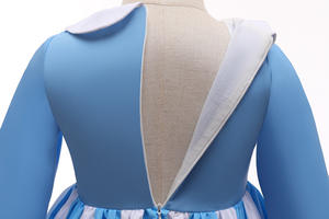 Nouveau Belle Filles Cosplay Robe Dentelle Fleur Sissy Maid Lolita Costume pour Anniversaires Halloween Bébé Fille Alice Robes Bandeau - Product Image 6