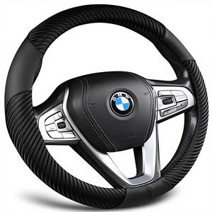 Housses de volant en cuir PU Marcan Auto, échantillon gratuit, design professionnel/luxe, accessoires automobiles - Product Image 1