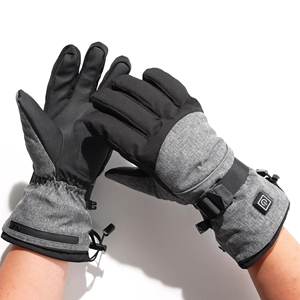 Зимние трехступенчатые перчатки с электроподогревом для катания на лыжах и сноуборде, с сенсорным экраном, водонепроницаемая температура, унисекс - Product Image 5