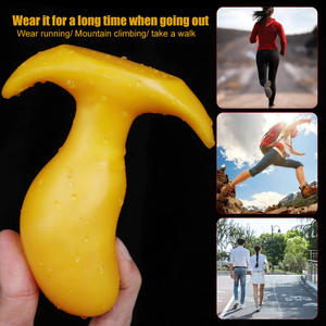 Commercio all'ingrosso di prodotti del sesso per adulti Mango gold big plug anale per uomini e donne grande strumento di espansione del sesso anale buttplug - Product Image 4