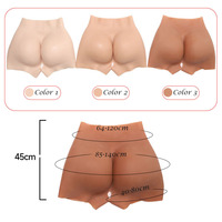 Culotte gainante en silicone pour femmes, effet faux vagin, rehausseur de hanches et fesses, pour un fessier volumineux, avec forme mammaire intégrée