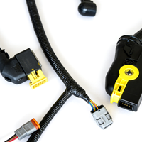 Faisceau de câblage pour équipement d'excavatrice, isolé en PTFE, 12V, longueur 1m, connecteurs XT60/TE/Molex, IATF16949 pour la marque SHANYOU