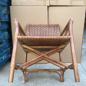 Silla <span class=keywords><strong>de</strong></span> <span class=keywords><strong>Comedor</strong></span> <span class=keywords><strong>de</strong></span> Mimbre Tejido Estilo McGuire para Restaurante - Product Image 5