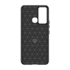 Ốp Điện Thoại Di Động TPU Mờ Bảo Vệ Bằng Sợi Carbon Chổi Chống Sốc Cho Infinix Hot 20i Ốp Lưng - Product Image 3