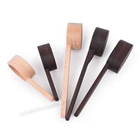 Cuillère à grains de café bois de noyer expresso café cuillère à mesurer en bois cuillère doseuse haricots thé sucre café accessoires