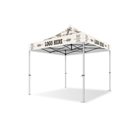Tente de réception élégante et pliable, légère, industrielle, toutes saisons, 3x3m, publicité, logo personnalisé, multi-usages, utilisation en extérieur