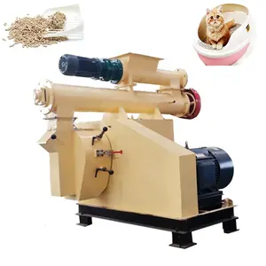 Manufacturer wood sawdust pellet mill machine to make wood pellets cat litter/cat litter making machine wood dust pellet machine