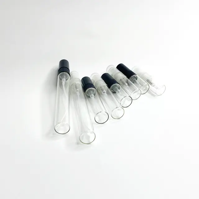 2 ml 3ml 5ml 10ml Mini leere klare Sprüh flasche Glas Parfüm Probe Zerstäuber Sprüh flaschen