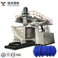 Máquina de Moldeo por Extrusión y Soplado Totalmente Automática, Especializada en la Producción de Tanques Horizontales de HDPE de 3000L para Aguas Residuales