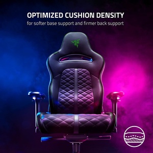 Silla Gamer <span class=keywords><strong>Razer</strong></span> Enki Verde, <span class=keywords><strong>Negra</strong></span> y Rosa, Silla de Computadora Ergonómica de Cuero Sintético Ecológico con Soporte Lumbar Integrado - Product Image 2
