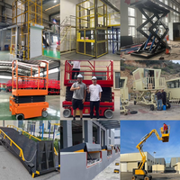 Dış Mekan Hidrolik Elektrikli Dikey Yük Asansörü Endüstriyel Depo Asansör Platformu