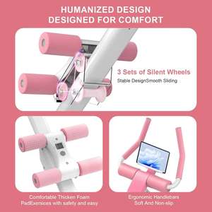 Wellshow <span class=keywords><strong>Ab</strong></span> Machine-Posavasos <span class=keywords><strong>Ab</strong></span> ajustable <span class=keywords><strong>para</strong></span> entrenamiento de fuerza central, equipo de entrenamiento Crunch de gimnasio en casa - Product Image 4