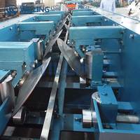 Hocheffiziente Galvanisierte Perforierte Kabelrinnen-Produktionsmaschine mit Schlitzprofil für Motor-Kabelrinnen