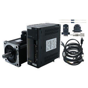 HLTNC ACサーボモーター130ST-M15025 + T3A-H25F-RABF 485通信130mm 3.8kw 15N.<span class=keywords><strong>M</strong></span>。ミシンのためのサーボモーター - Product Image 3