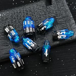 Dés en résine sur le thème de la guerre D20 <span class=keywords><strong>RPG</strong></span> Dungeons & Dragons <span class=keywords><strong>Jeu</strong></span> de société Dés DND Alchemy Creation Resin Dice - Product Image 2
