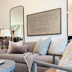 JZ Tóm Tắt Kết Cấu Trang Trí Nội Thất Lớn Tác Phẩm Nghệ Thuật 3D Tay Vải Tường Nghệ Thuật Handpainted Gốc Tùy Chỉnh Sơn Dầu Wabi Sabi Nghệ Thuật - Product Image 2